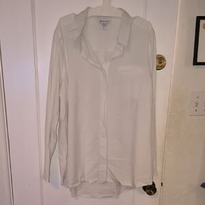 Athleta | White Button Down Shirt